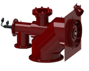 Газовоздушная часть горелки ГМГ-4м; ГМГ-4мс Газовоздушная часть горелки ГМГ-4м и ГМГ-4мс предназначены газообразного топлива в топках котлов типа ДКВр.